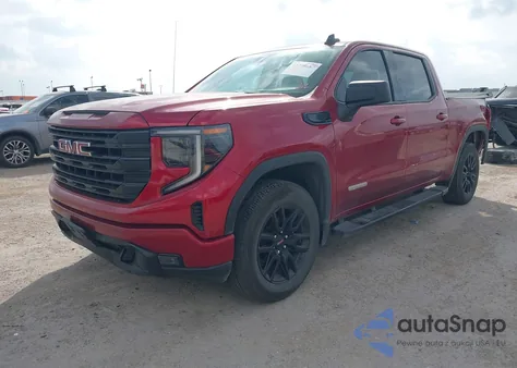 2024 GMC Sierra 1500 2Wd Short Box Elevation from USA, damaged, VIN 3GTPHCEK7RG346767